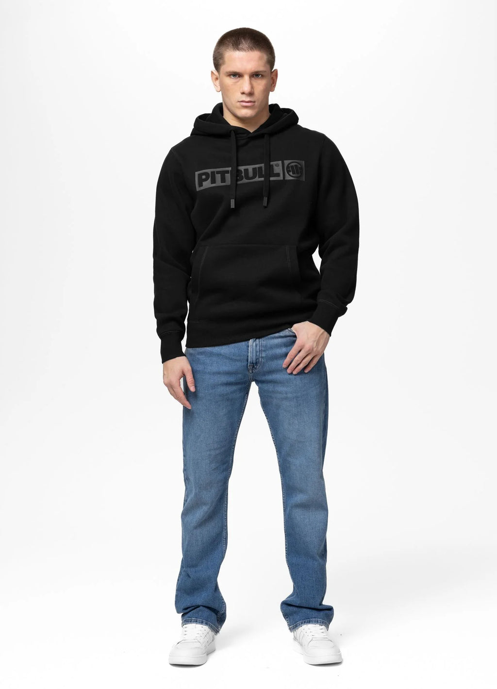 Bluza z kapturem HILLTOP BLACK